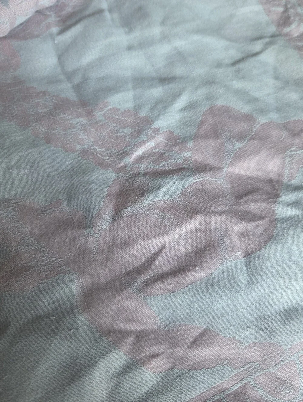 Vintage MCM Greek Cherub Tablecloth